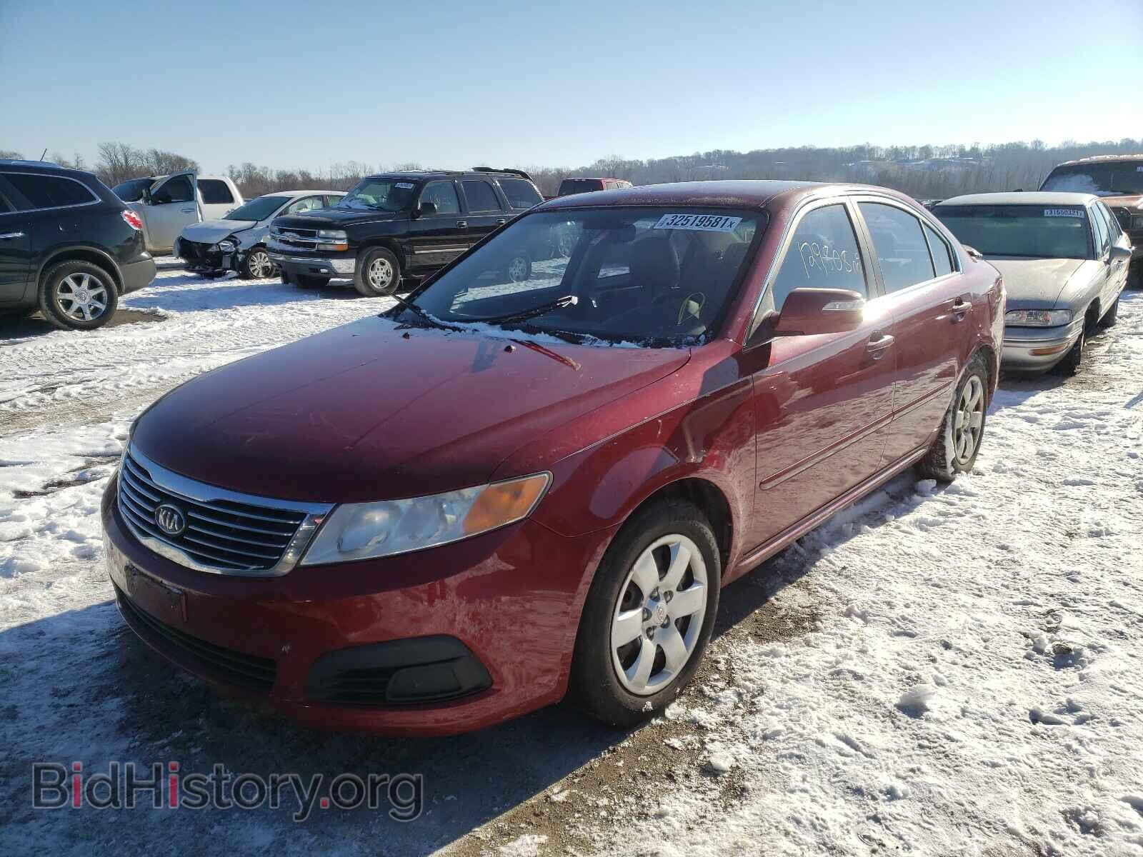 2009 KIA OPTIMA - VIN: KNAGE228295335773 - Фото 2