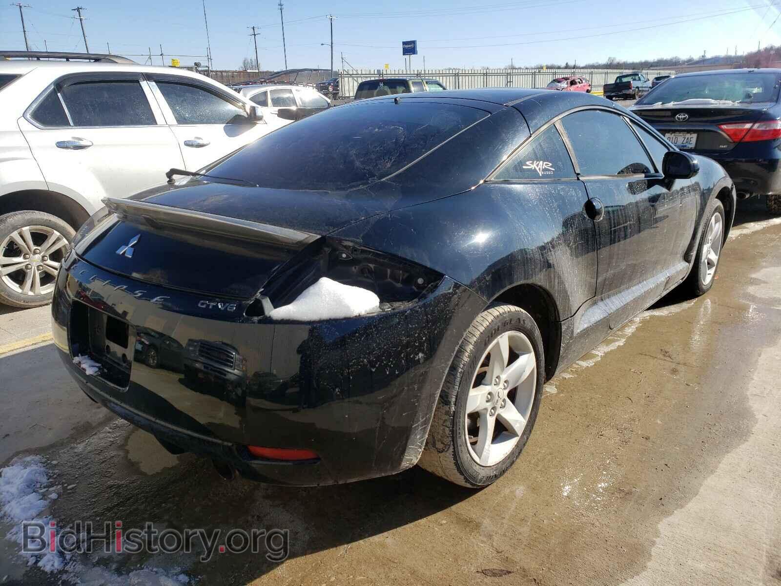 2007 MITSUBISHI ECLIPSE - VIN: 4A3AK34T37E015624 - Photo 4