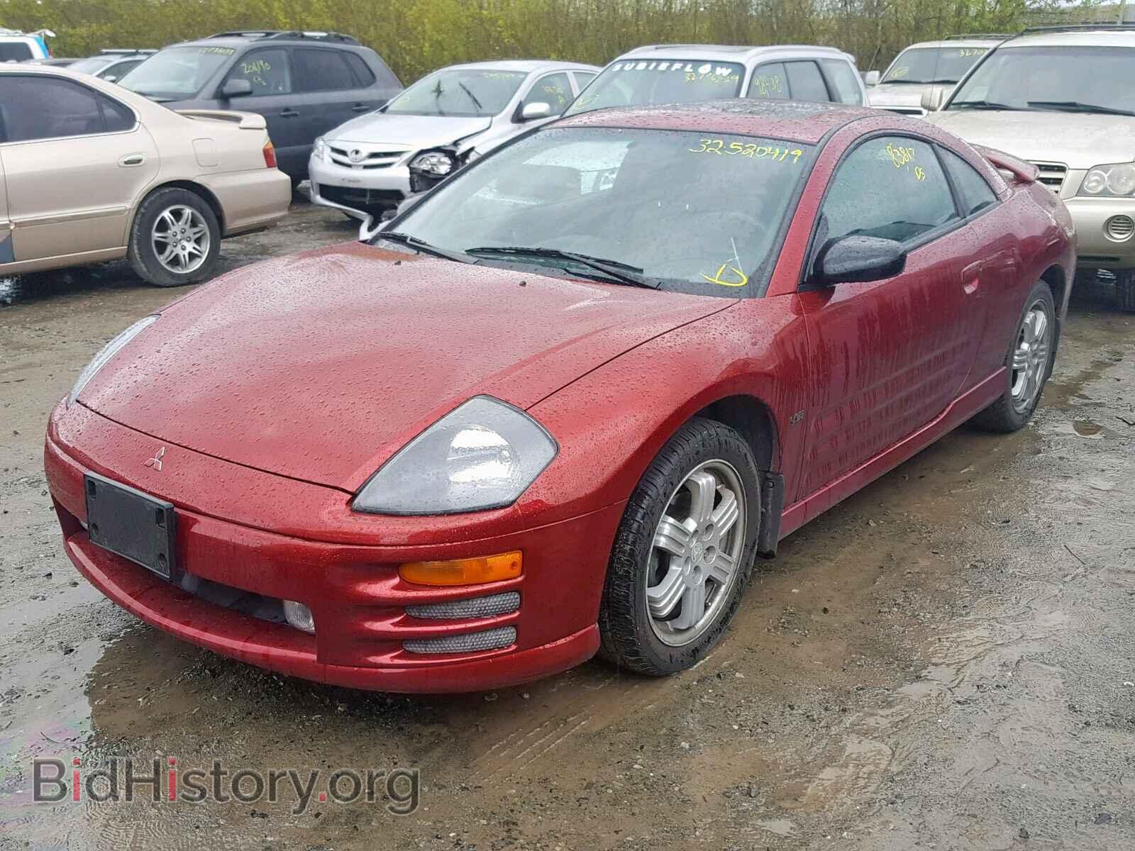 2000 MITSUBISHI ECLIPSE - VIN: 4A3AC54L4YE144160 - Photo 2