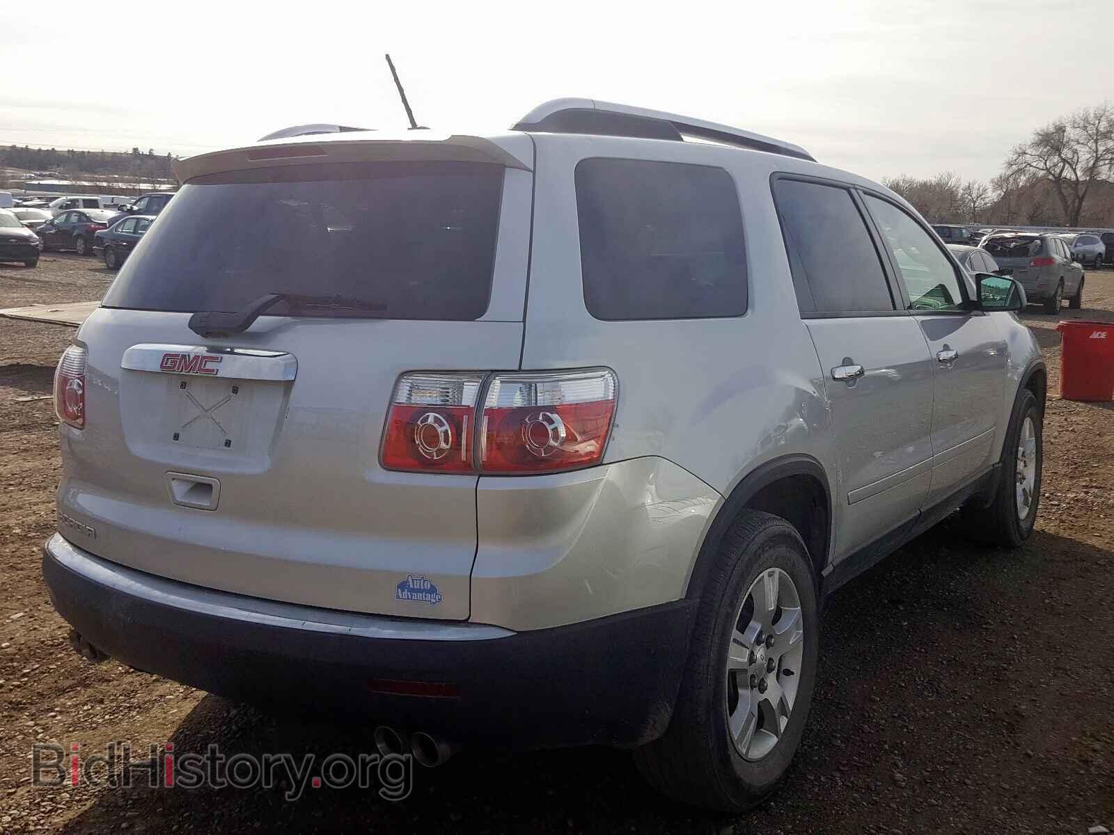 2009 GMC ACADIA - VIN: 1GKER13D89J123220 - Фото 4