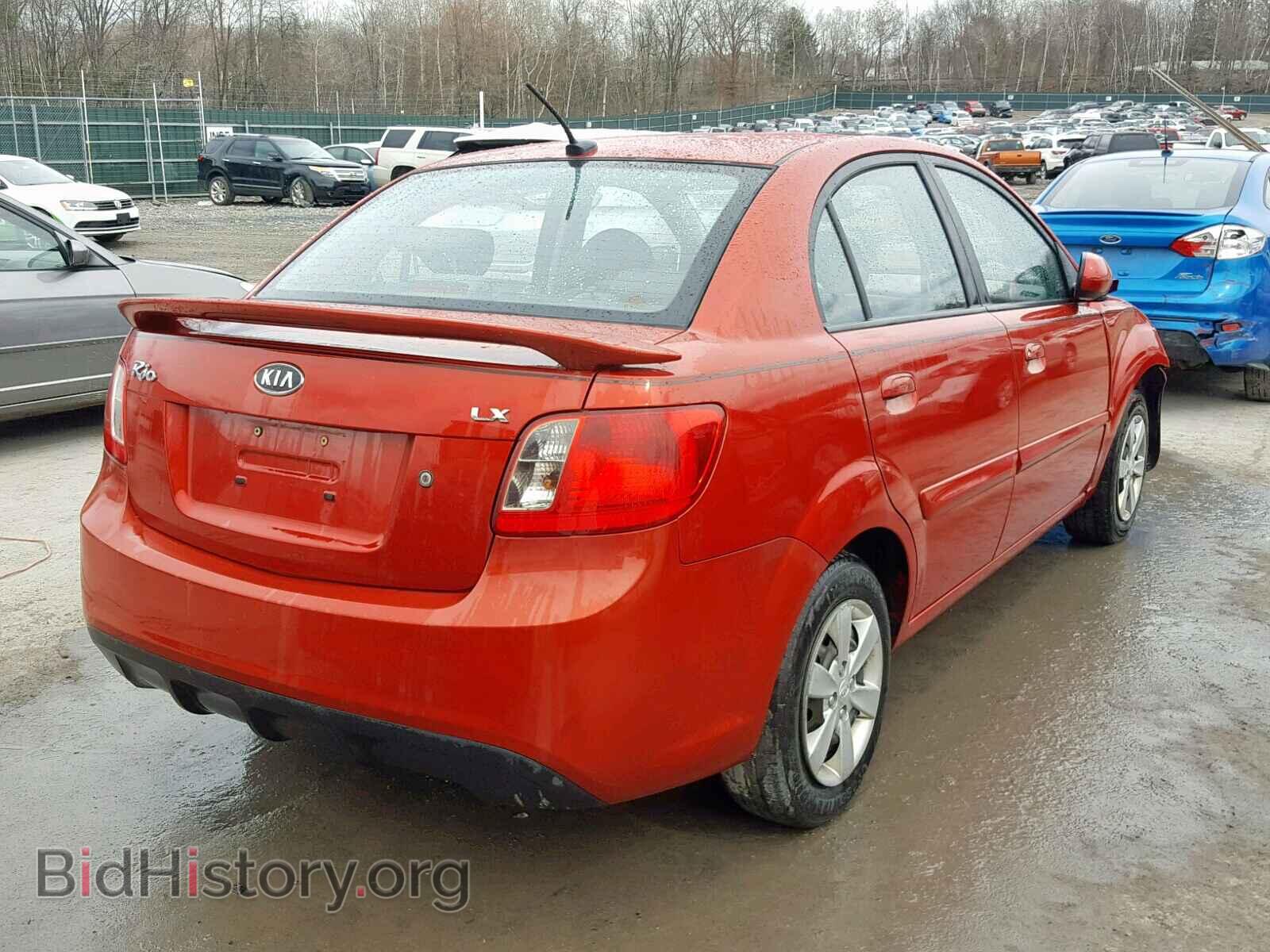 2011 KIA RIO BASE - VIN: KNADH4A30B6731325 - Photo 4