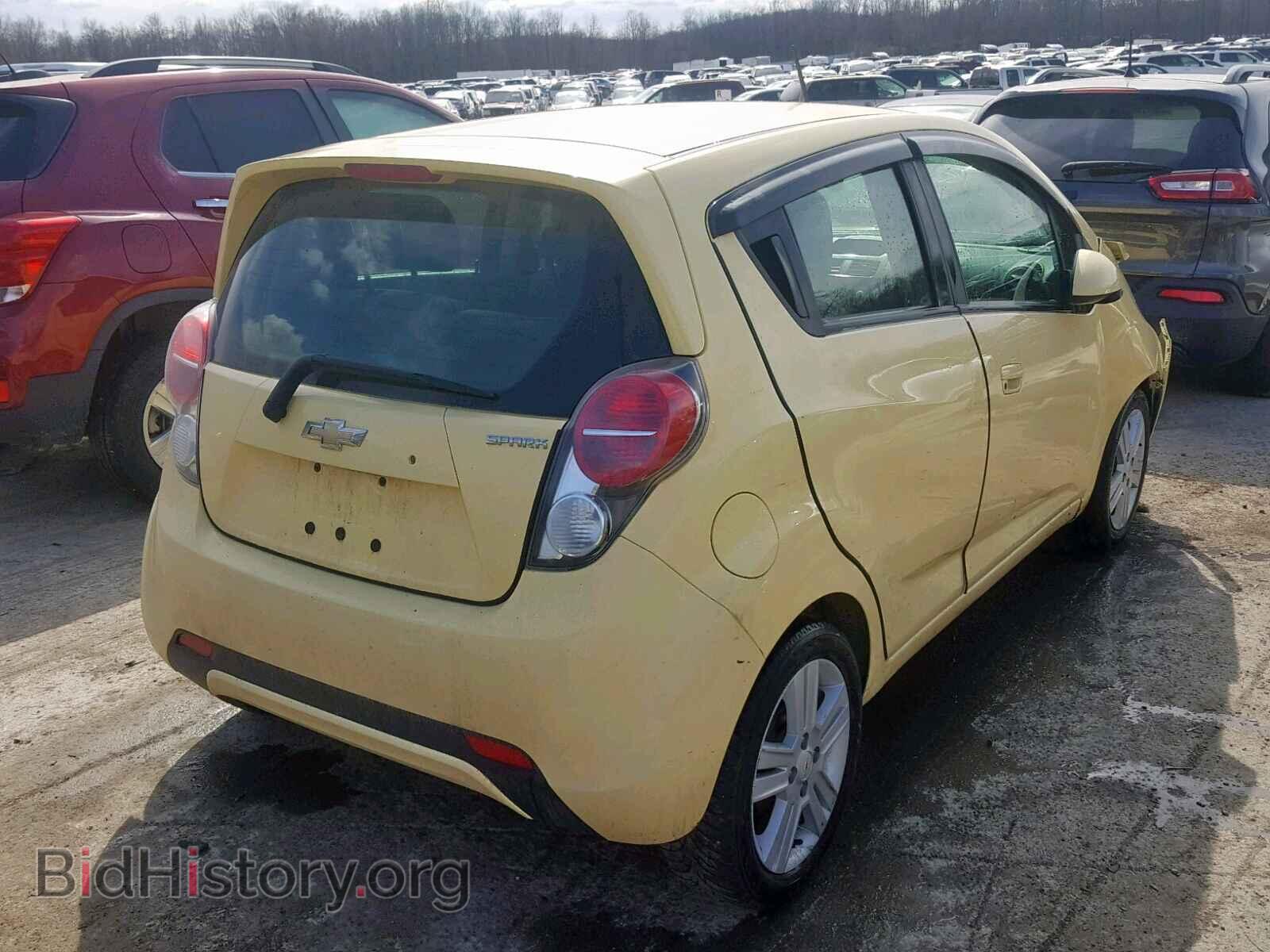2014 CHEVROLET SPARK - VIN: KL8CB6S97EC497097 - Фото 4