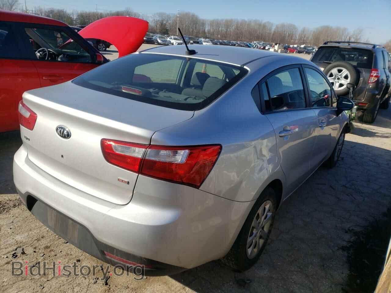 2014 KIA RIO - VIN: KNADM4A31E6379601 - Фото 4