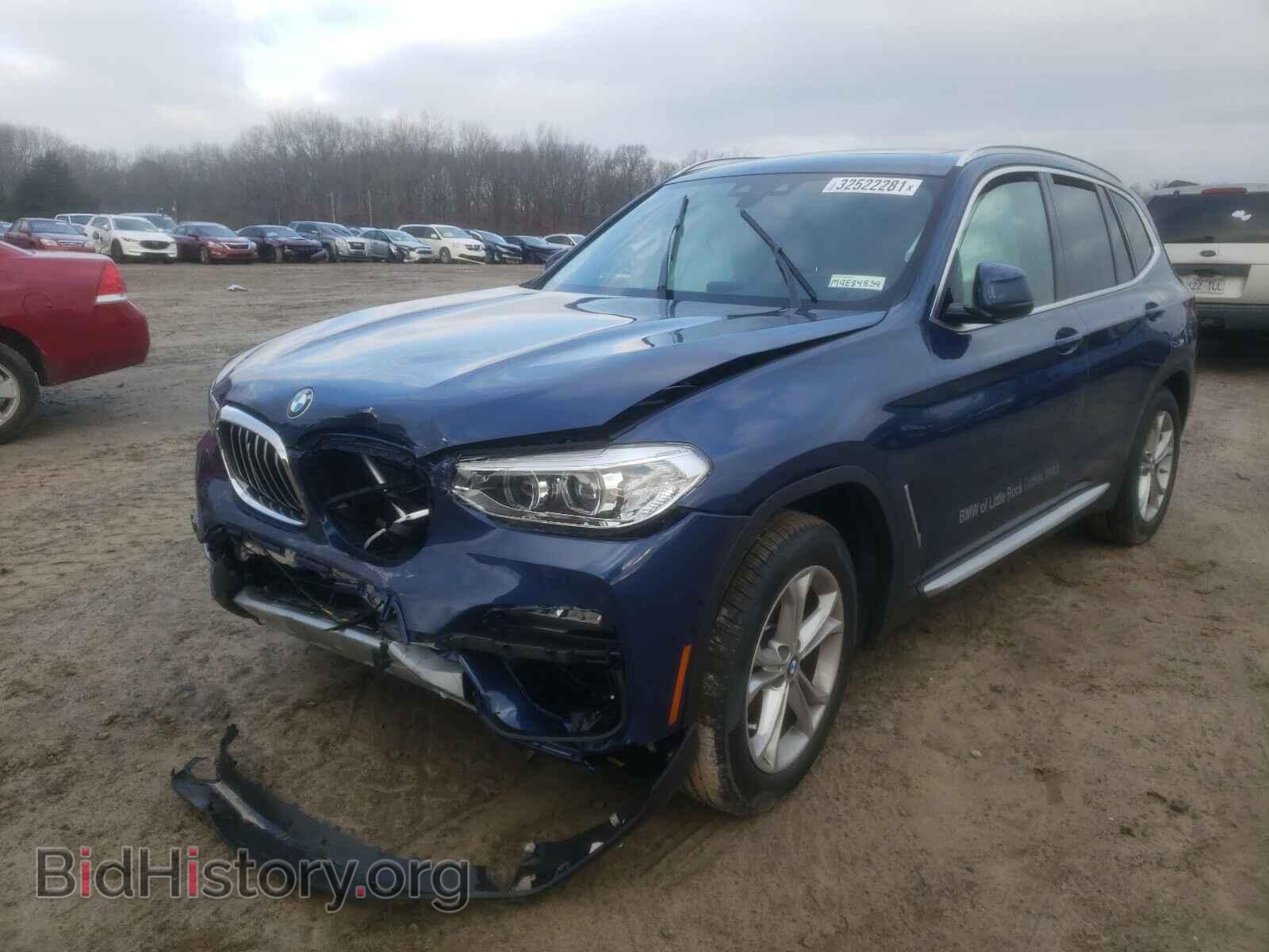 2021 BMW X3 - VIN: 5UXTY5C08M9E84839 - Фото 2