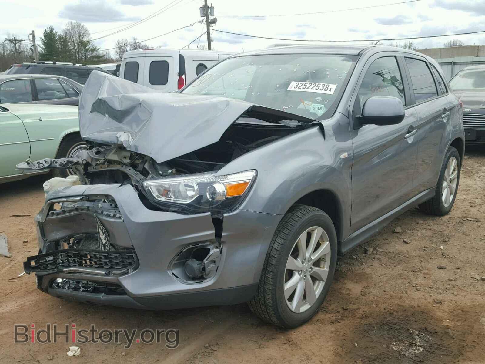 2013 MITSUBISHI OUTLANDER - VIN: 4A4AR3AU4DE019603 - Фото 2