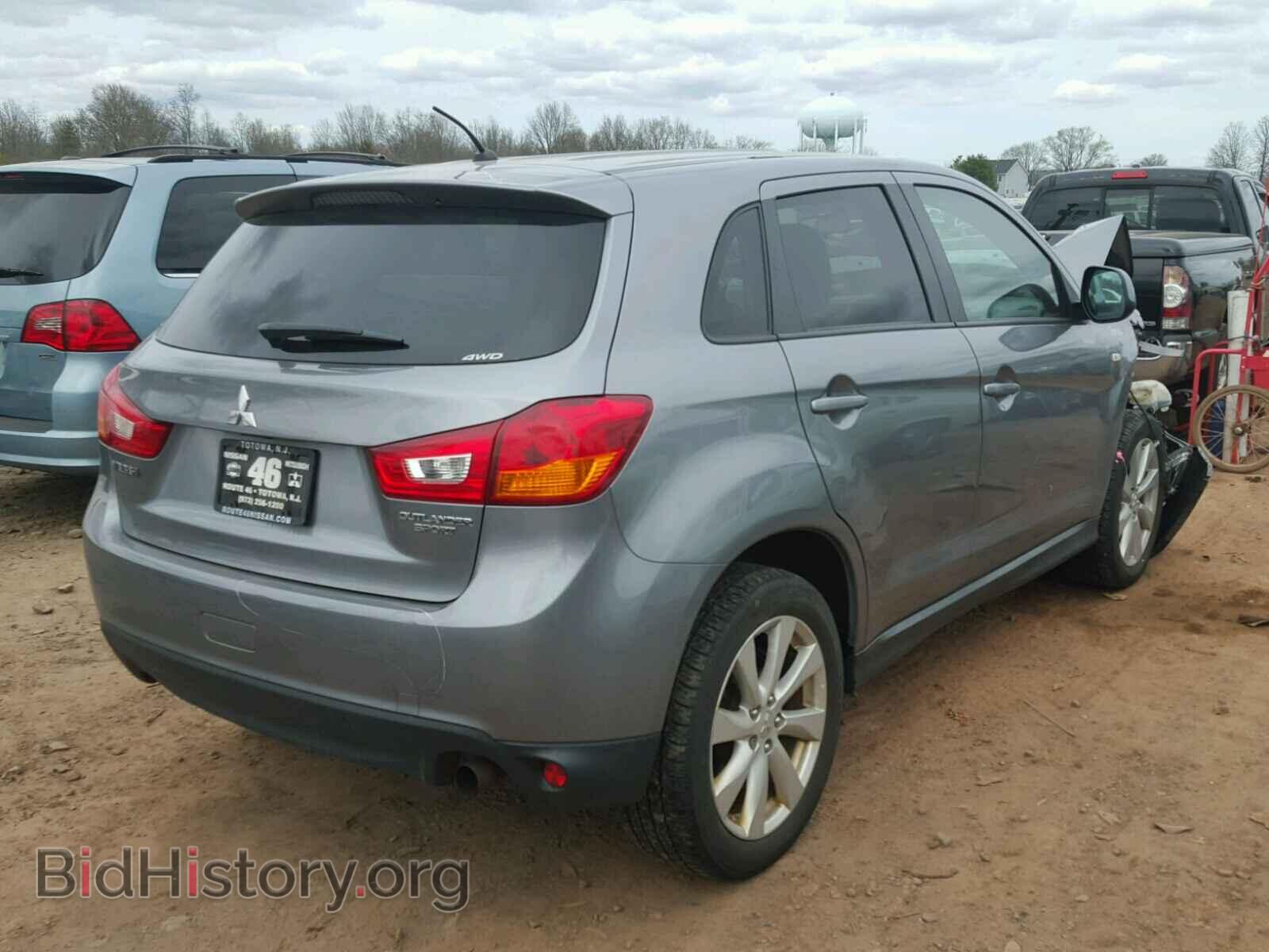 2013 MITSUBISHI OUTLANDER - VIN: 4A4AR3AU4DE019603 - Фото 4