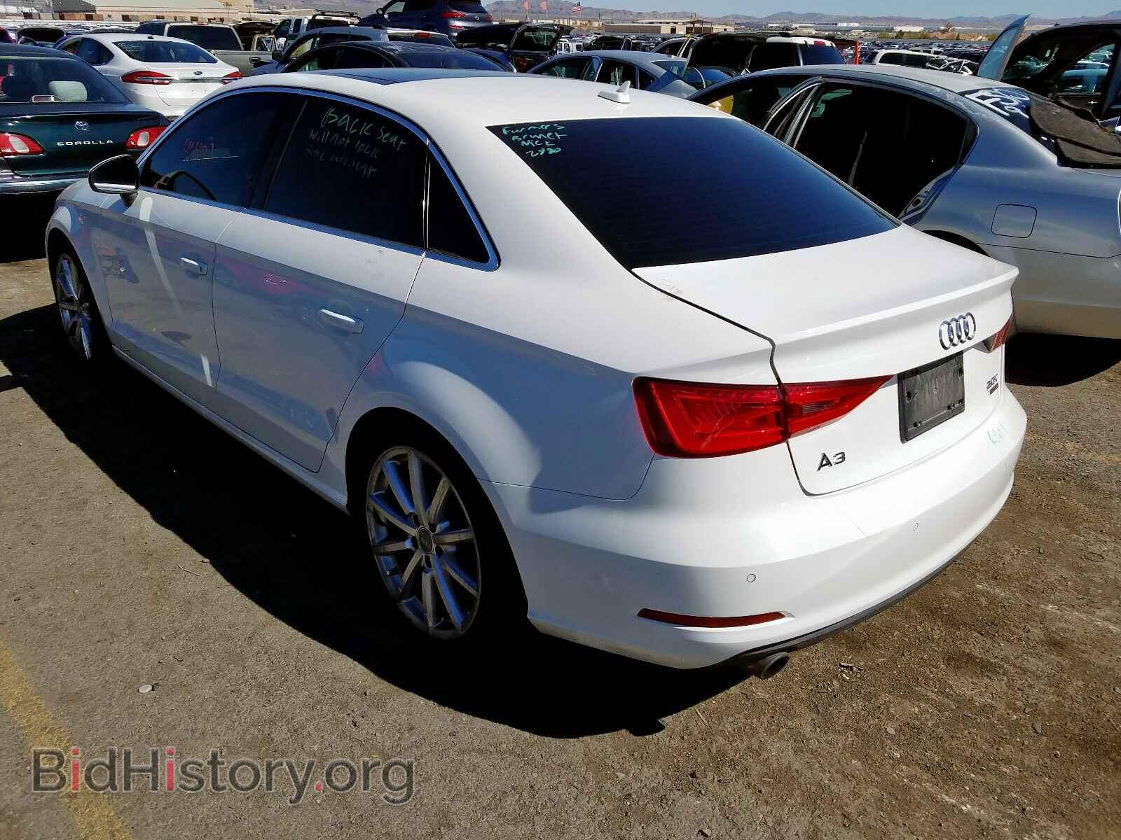 2016 AUDI A3 - VIN: WAUE8GFF3G1038312 - Фото 3
