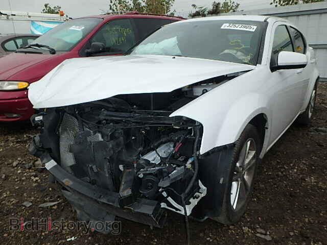 2011 DODGE AVENGER - VIN: 1B3BD1FG8BN586610 - Фото 2