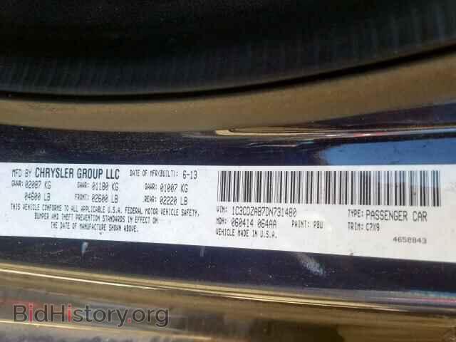 2013 DODGE AVENGER - VIN: 1C3CDZAB7DN731480 - Photo 10