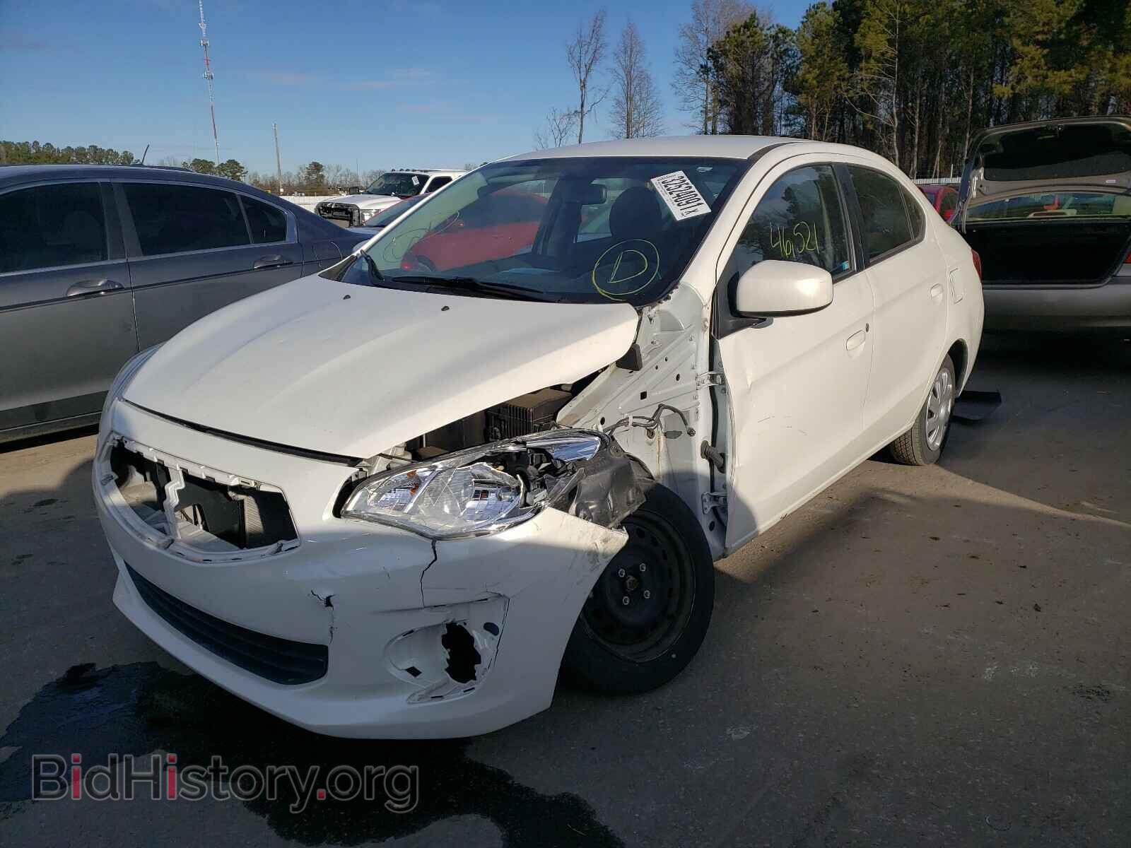 2017 MITSUBISHI MIRAGE - VIN: ML32F3FJ4HHF17989 - Фото 2