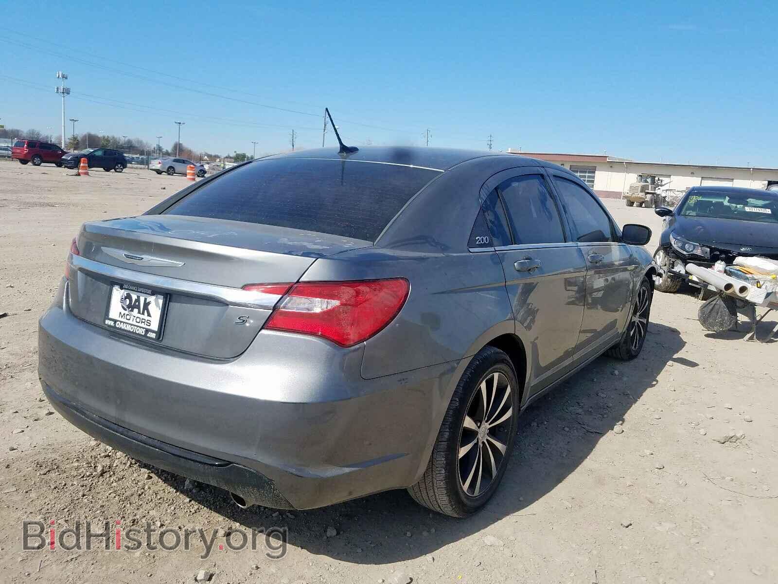 2012 CHRYSLER 200 - VIN: 1C3CCBHG4CN153722 - Фото 4