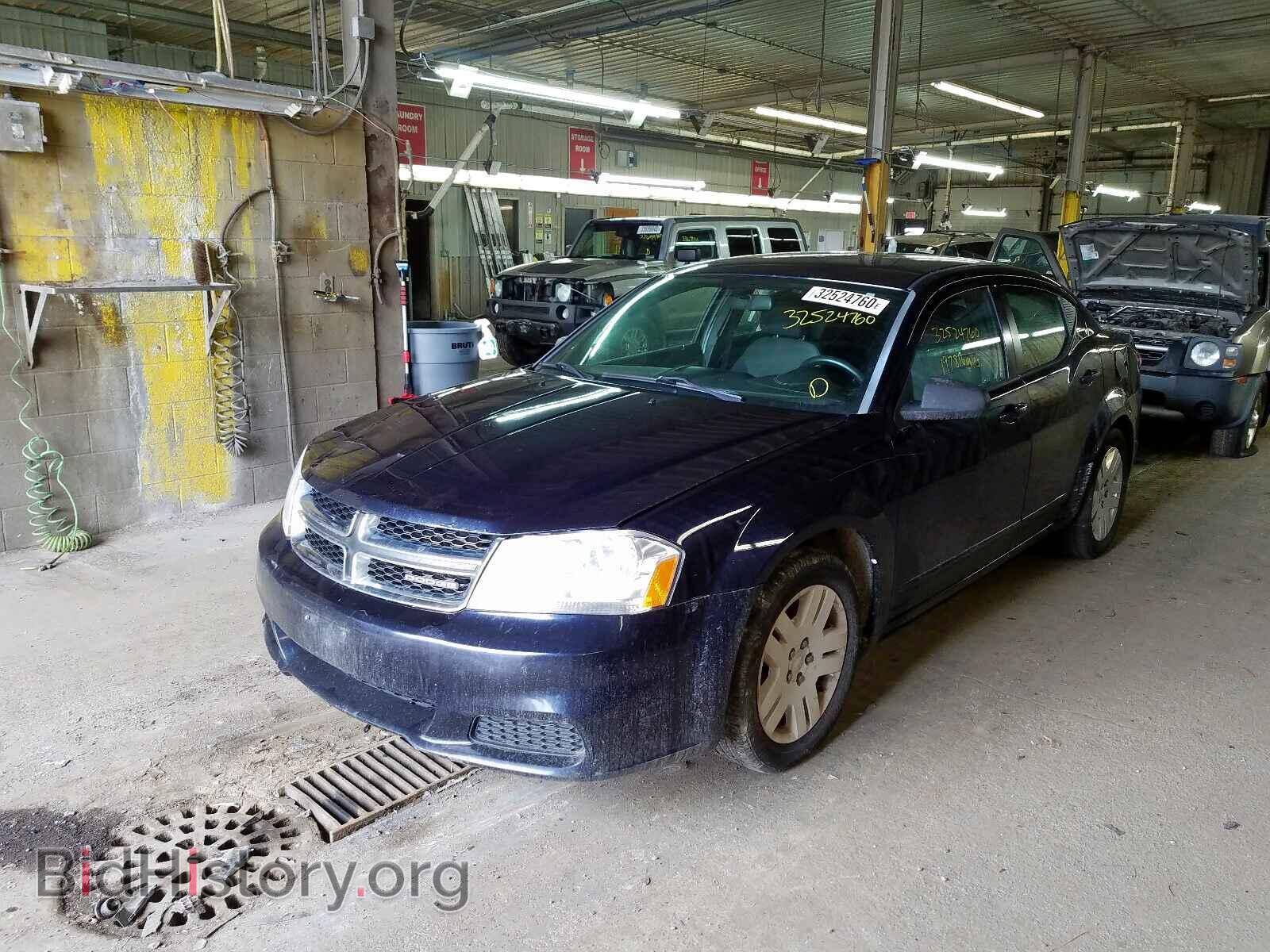2011 DODGE AVENGER - VIN: 1B3BD4FB6BN541087 - Фото 2