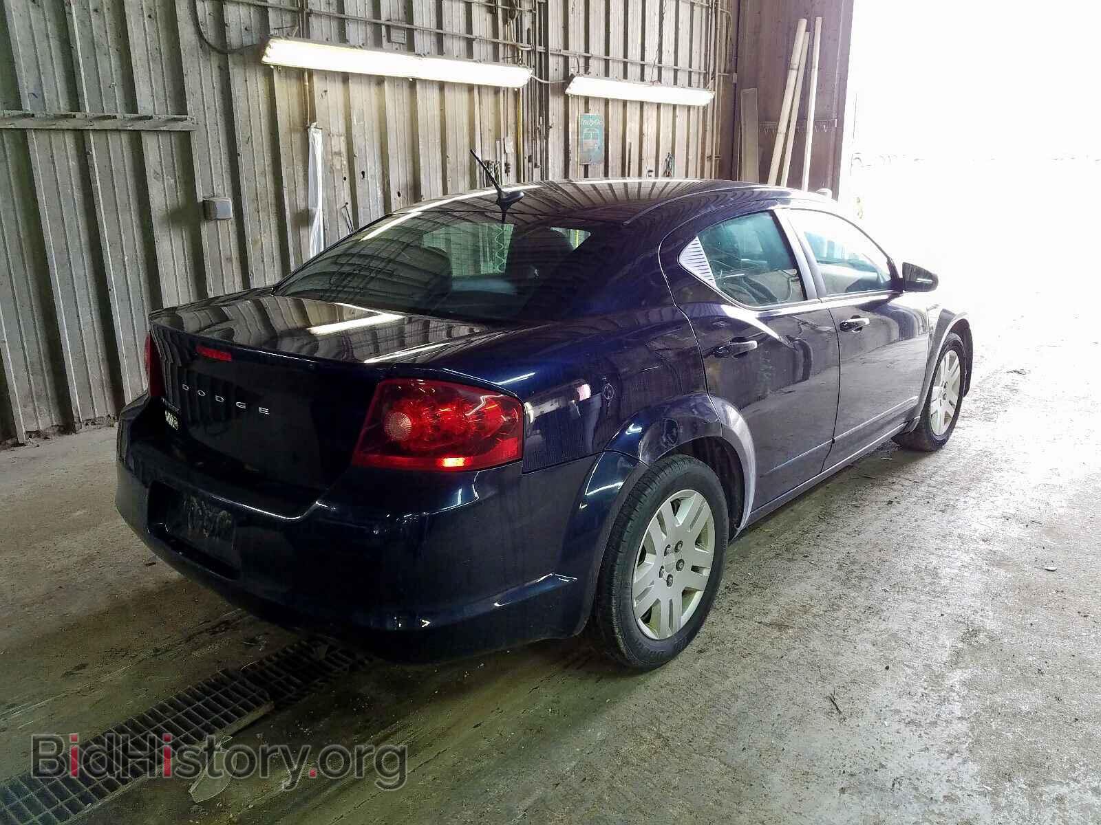 2011 DODGE AVENGER - VIN: 1B3BD4FB6BN541087 - Фото 4