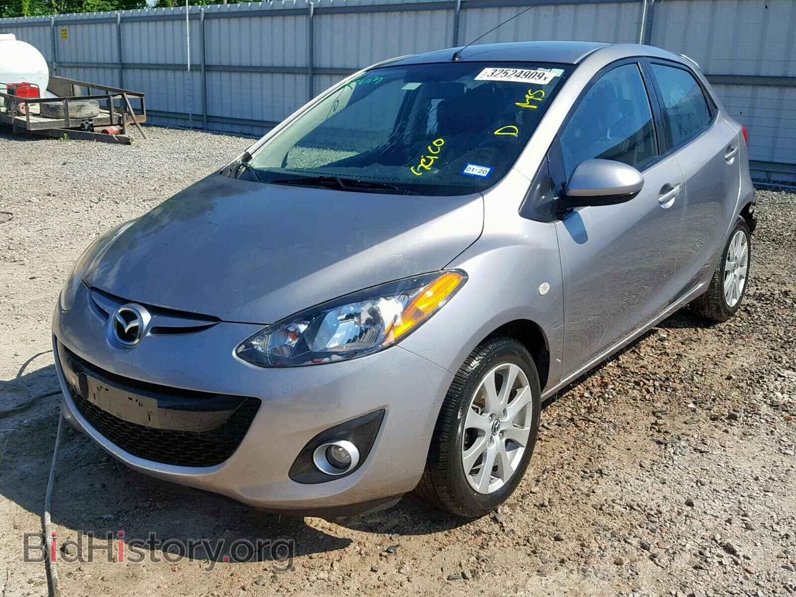 2014 MAZDA 2 - VIN: JM1DE1LY0E0188553 - Фото 2