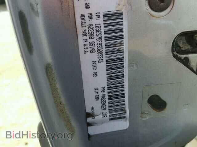 2003 DODGE NEON - VIN: 1B3ES76F93D203245 - Photo 10