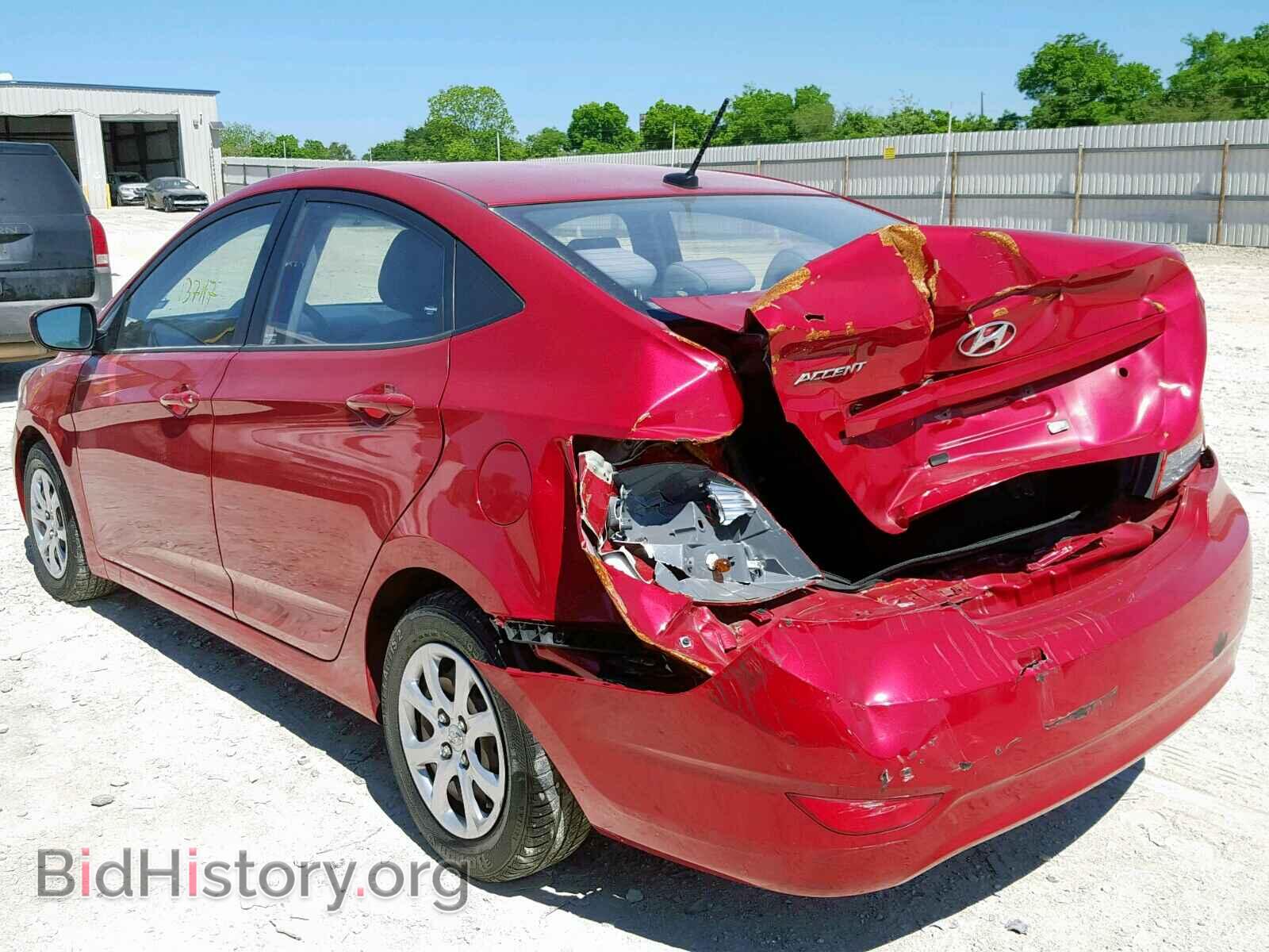 2013 HYUNDAI ACCENT - VIN: KMHCT4AE9DU548000 - Фото 3