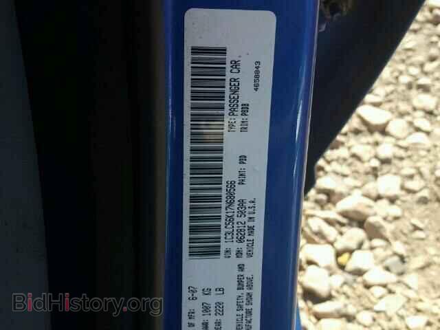 2007 CHRYSLER SEBRING - VIN: 1C3LC56K17N680566 - Фото 10