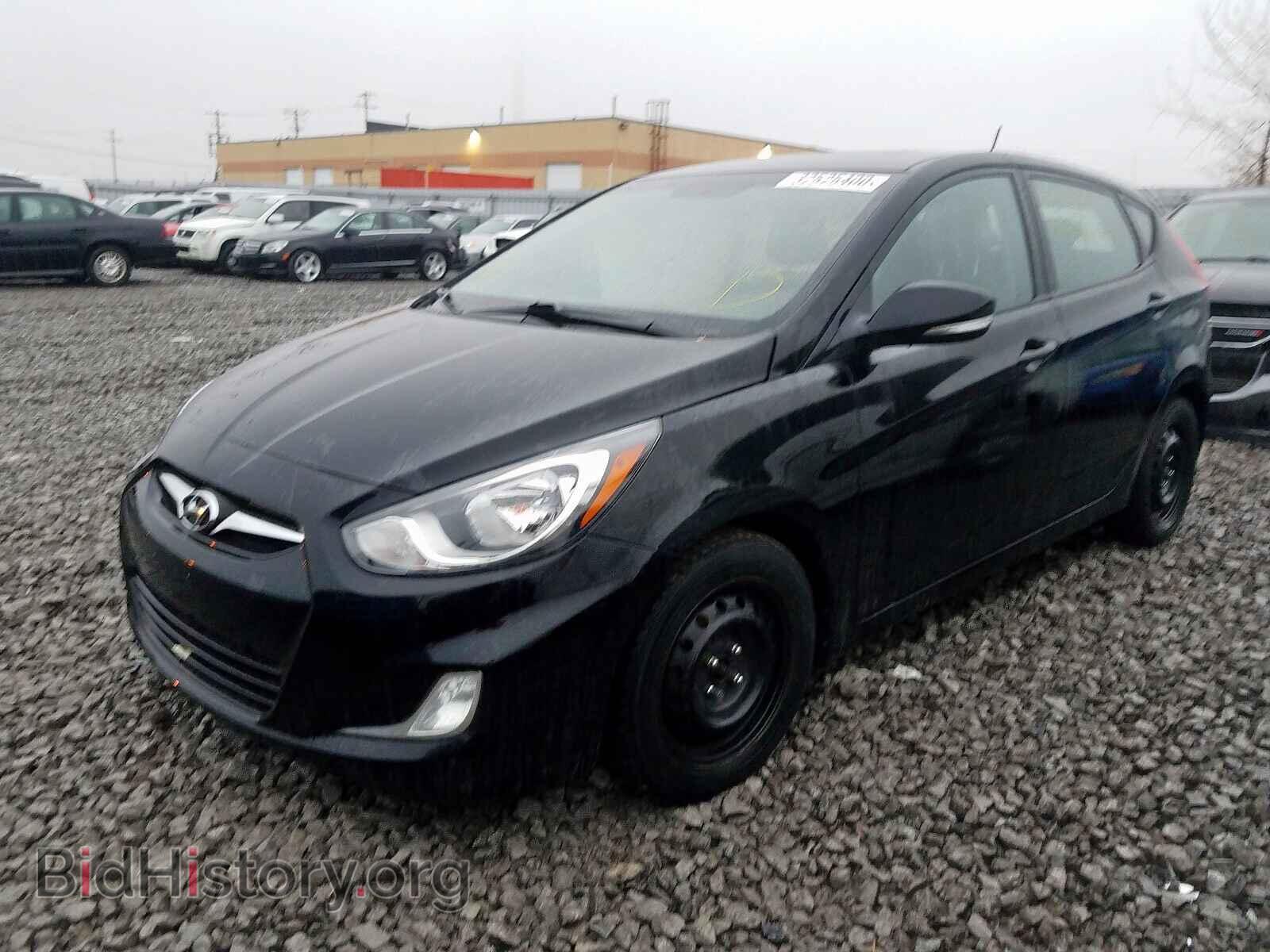 2014 HYUNDAI ACCENT - VIN: KMHCU5AEXEU191477 - Фото 2