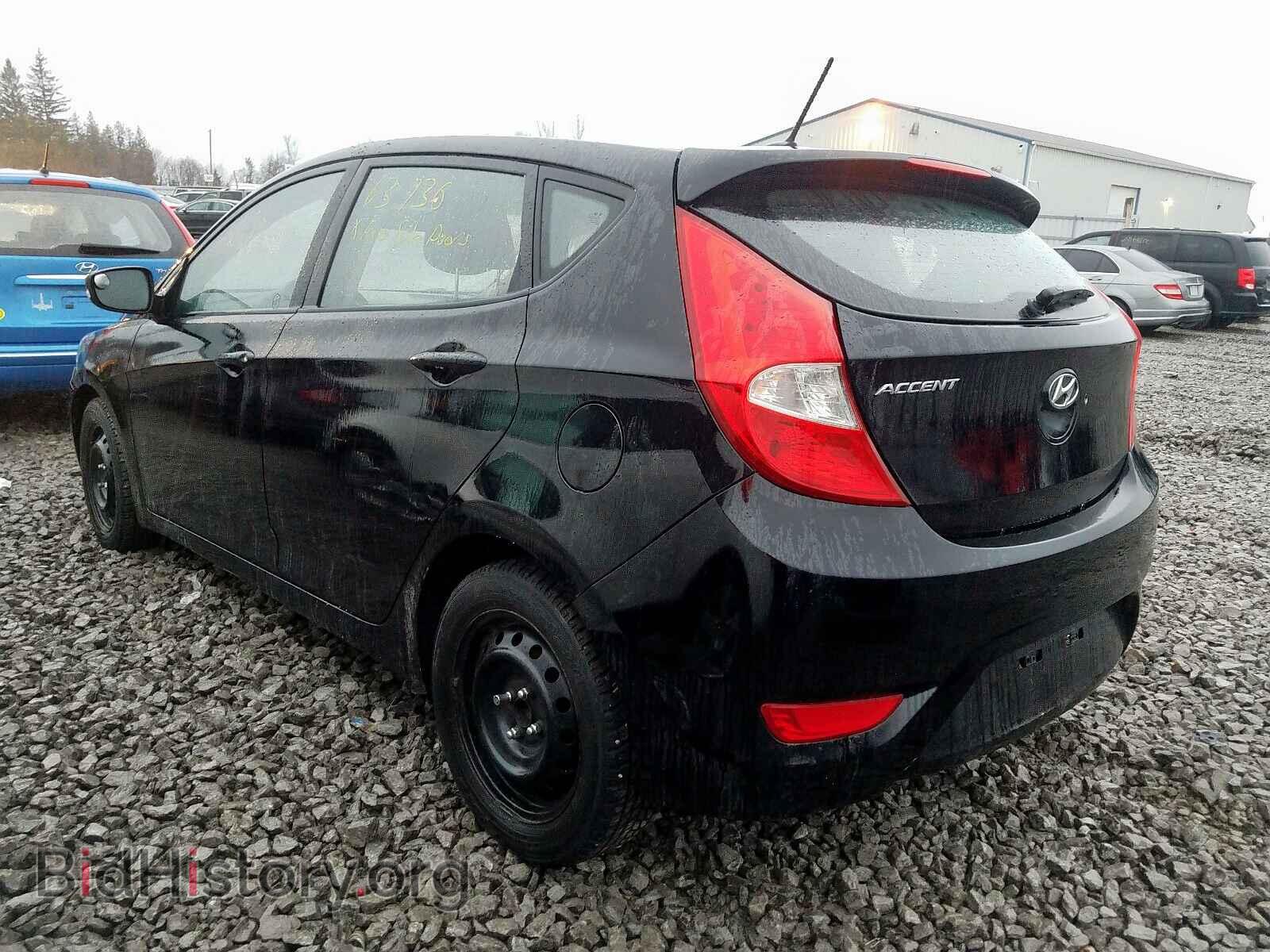2014 HYUNDAI ACCENT - VIN: KMHCU5AEXEU191477 - Фото 3