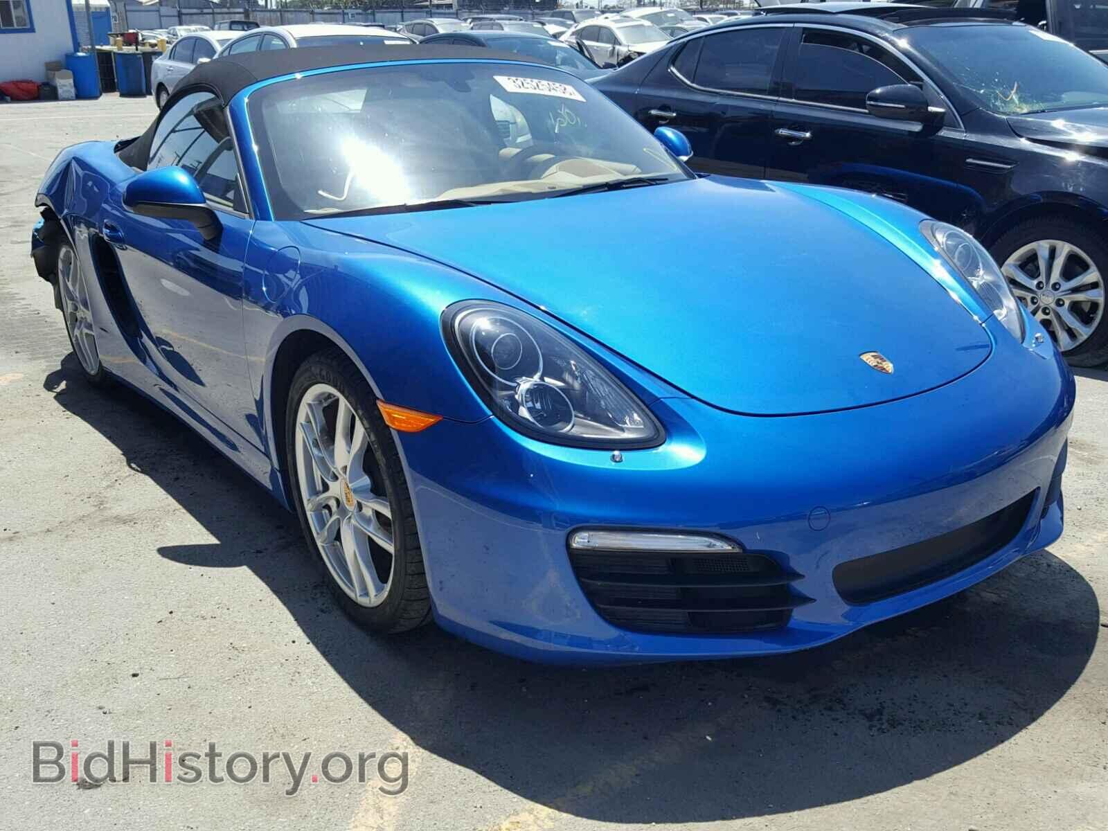 Фотография WP0CA2A80GS120535 - PORSCHE BOXSTER 2016