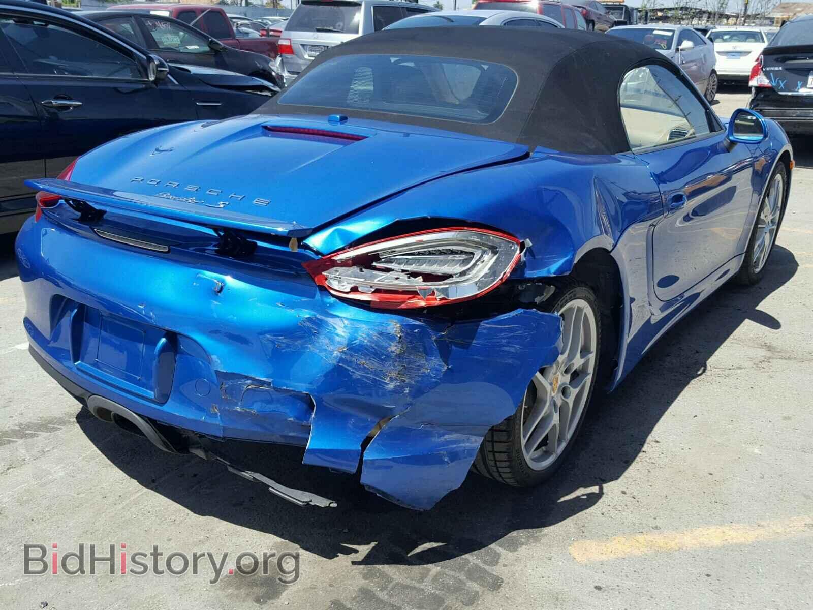 2016 PORSCHE BOXSTER - VIN: WP0CA2A80GS120535 - Фото 4