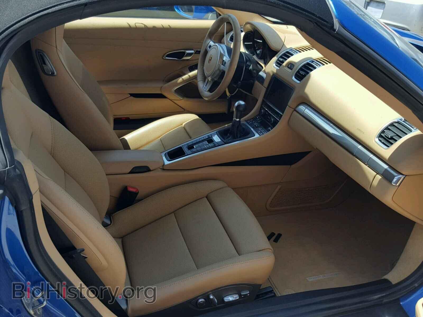 2016 PORSCHE BOXSTER - VIN: WP0CA2A80GS120535 - Фото 5