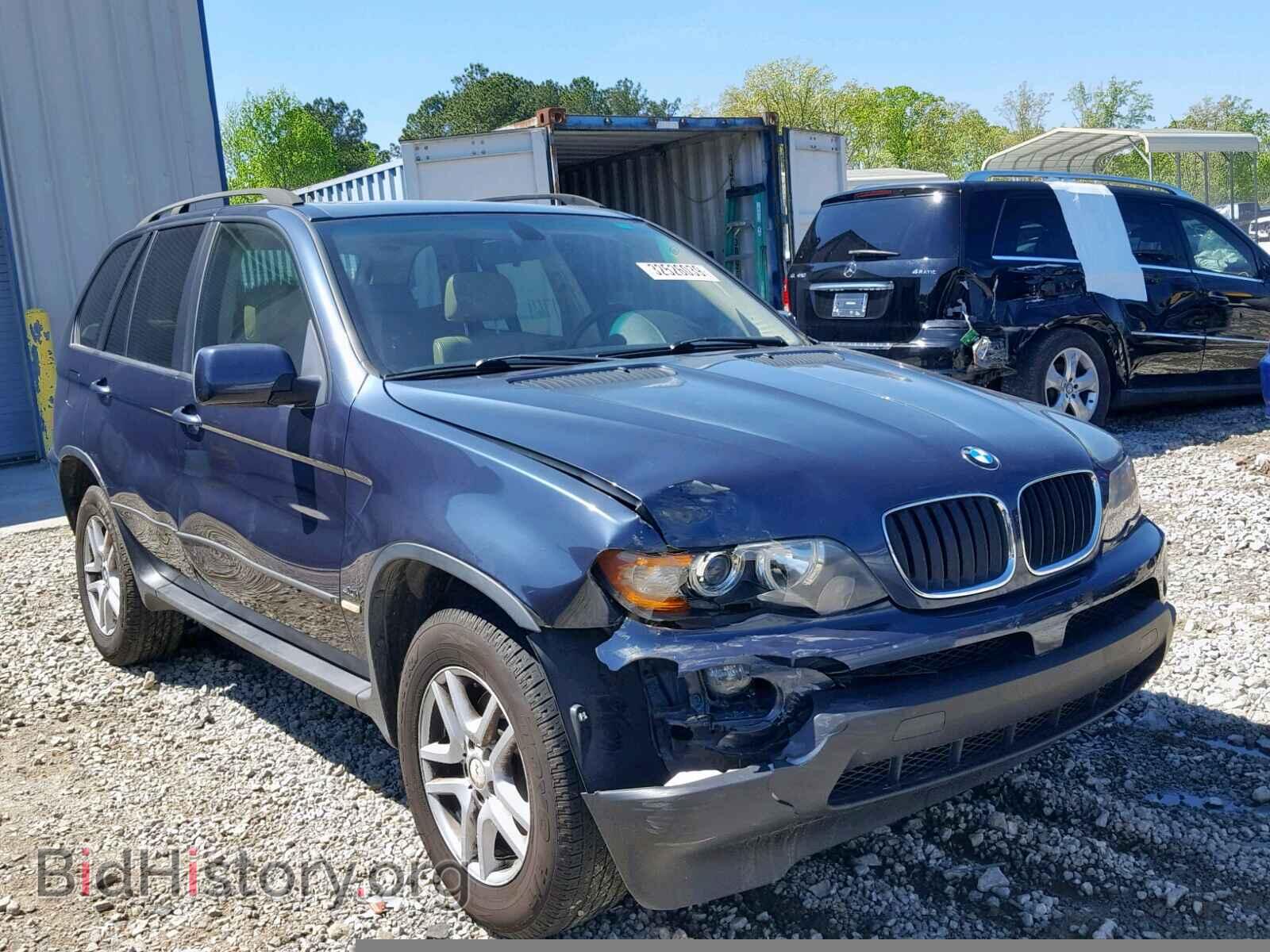 Photo 5UXFA13596LY41776 - BMW X5 2006