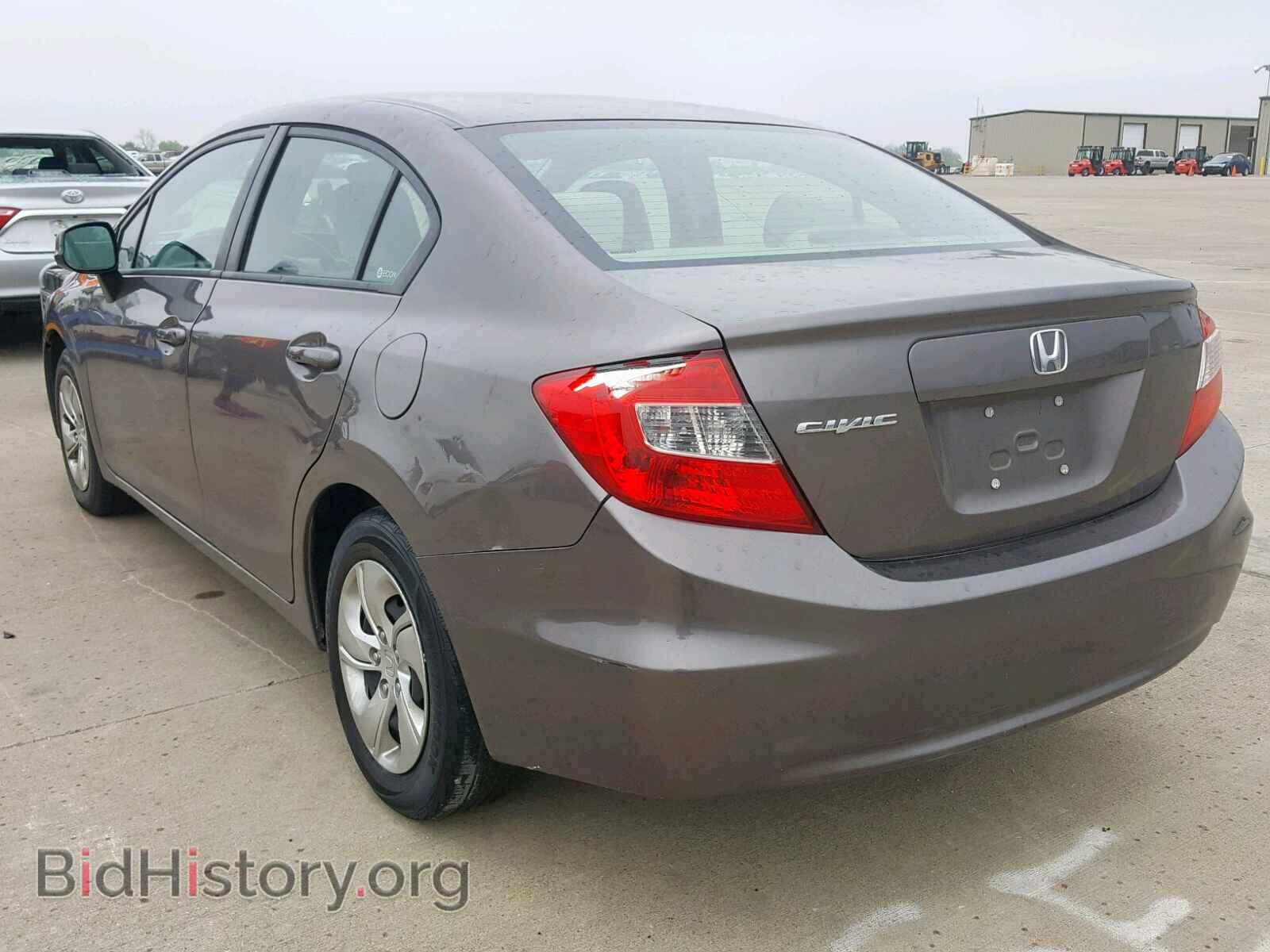 2012 HONDA CIVIC LX - VIN: 2HGFB2F50CH601090 - Фото 3