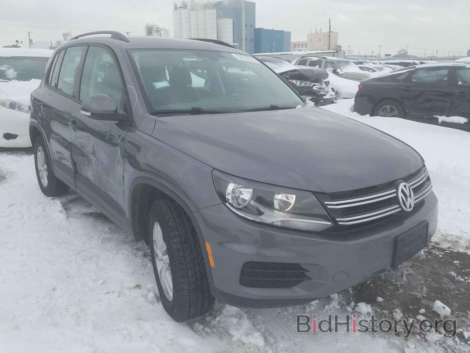 Фотография WVGBV7AX6HK029786 - VOLKSWAGEN TIGUAN 2017