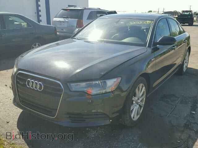 2013 AUDI A6 - VIN: WAUGGAFC4DN039133 - Фото 2