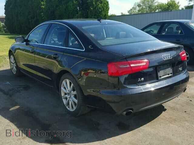 2013 AUDI A6 - VIN: WAUGGAFC4DN039133 - Фото 3