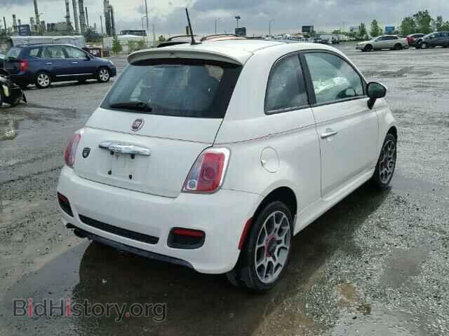 2012 FIAT 500 - VIN: 3C3CFFBR8CT122529 - Фото 4