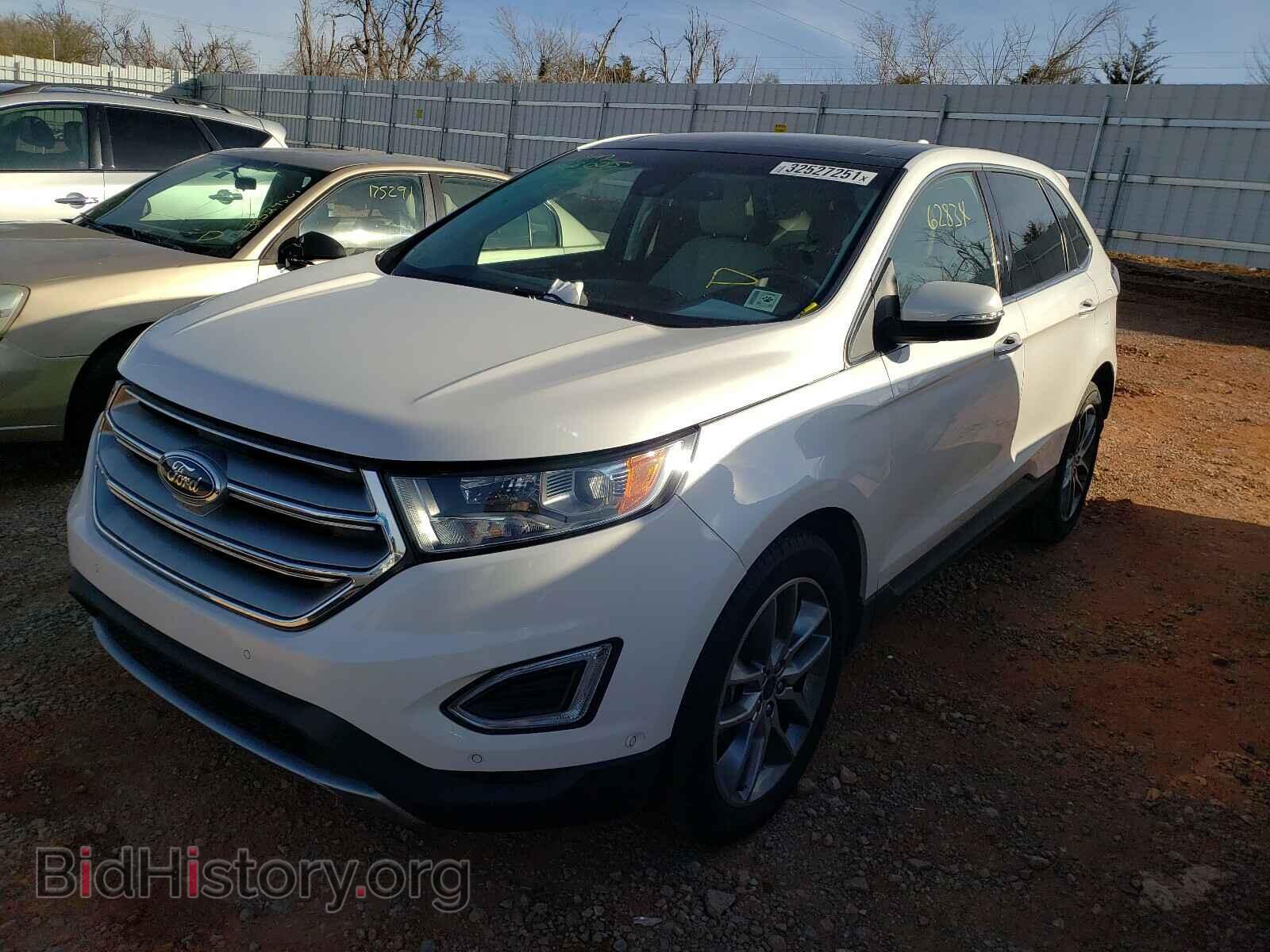 2015 FORD EDGE - VIN: 2FMPK3K80FBC33005 - Фото 2