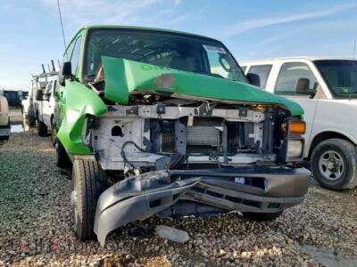 2014 Ford ECONOLINE, green — VIN 1FTNE2EW8EDA66523, Copart