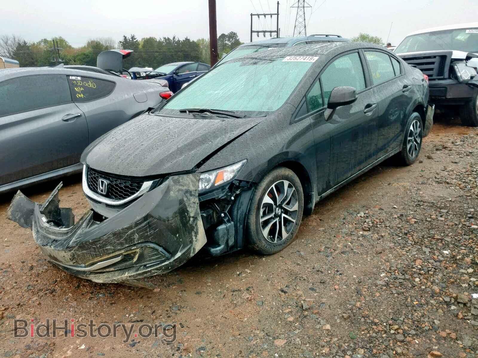 2013 HONDA CIVIC - VIN: 2HGFB2F85DH527001 - Фото 2