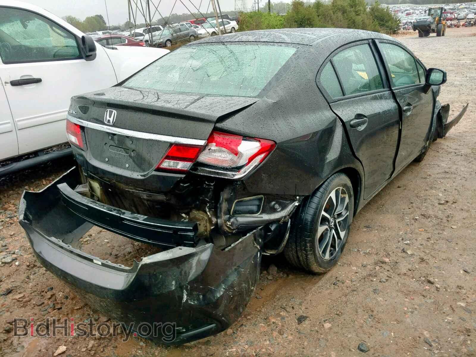 2013 HONDA CIVIC - VIN: 2HGFB2F85DH527001 - Фото 4