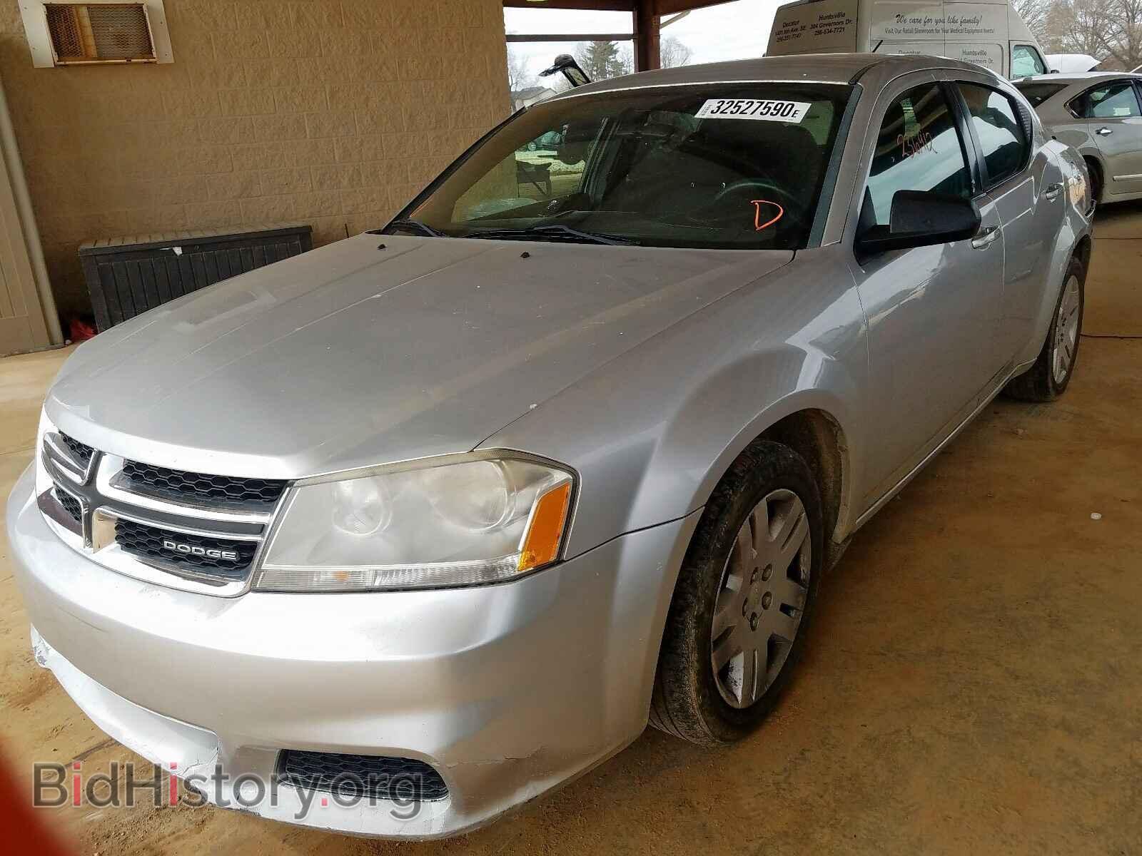 2011 DODGE AVENGER - VIN: 1B3BD4FB7BN588385 - Фото 2