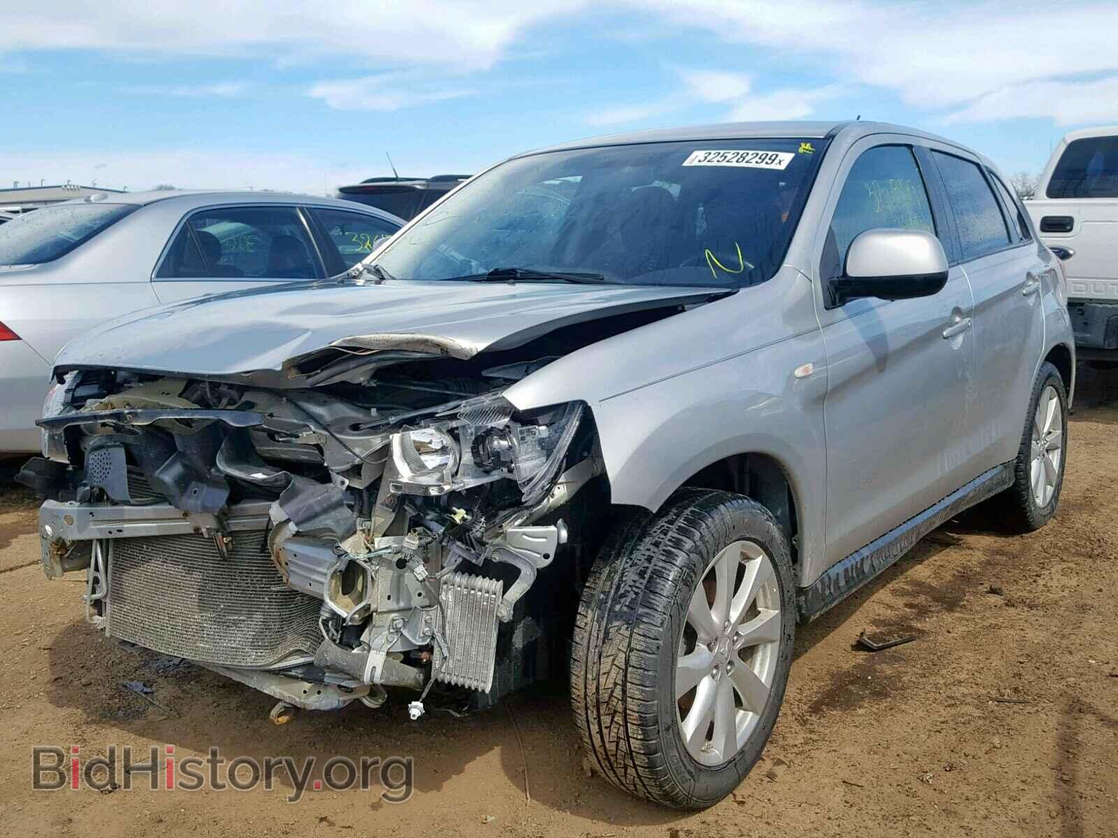 2013 MITSUBISHI OUTLANDER - VIN: 4A4AR3AUXDE007777 - Фото 2