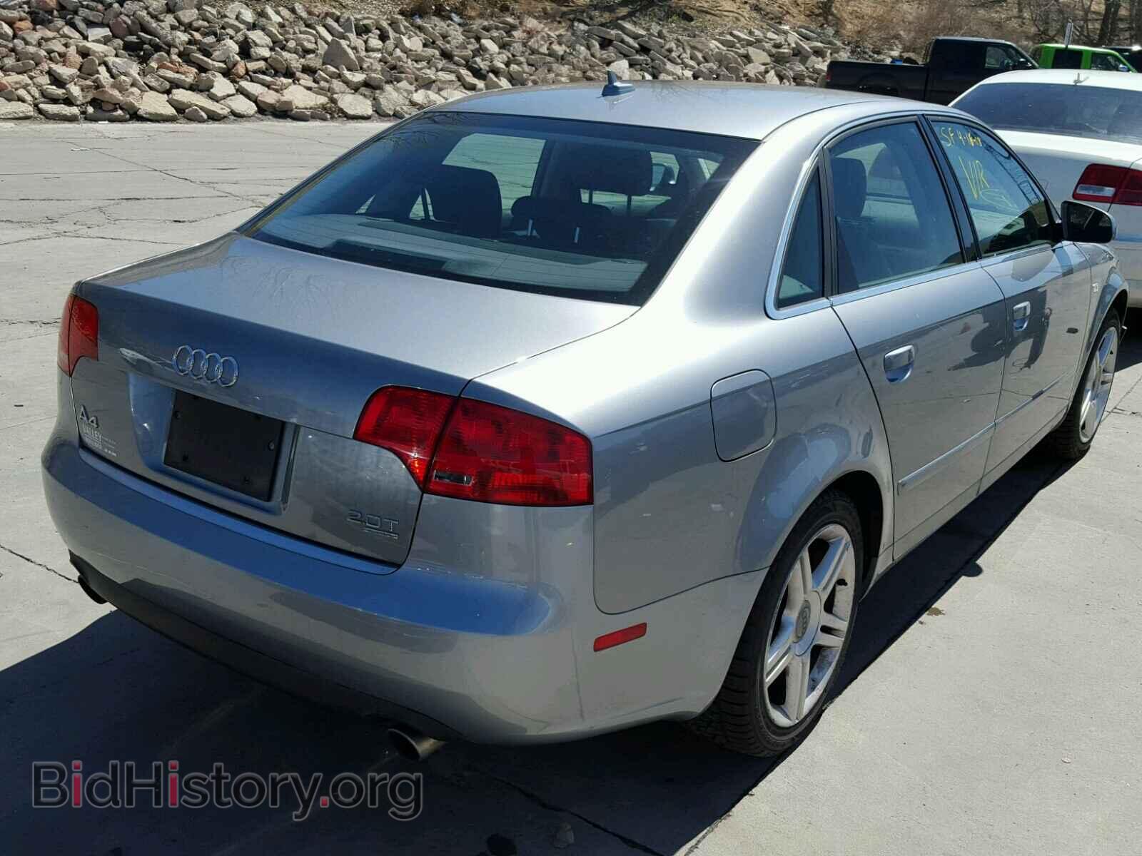 2007 AUDI A4 - VIN: WAUDF78E57A216968 - Photo 4