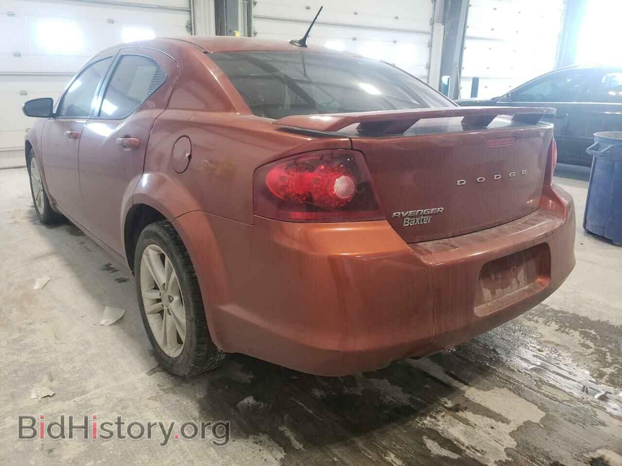 2012 DODGE AVENGER - VIN: 1C3CDZEG6CN182505 - Фото 3