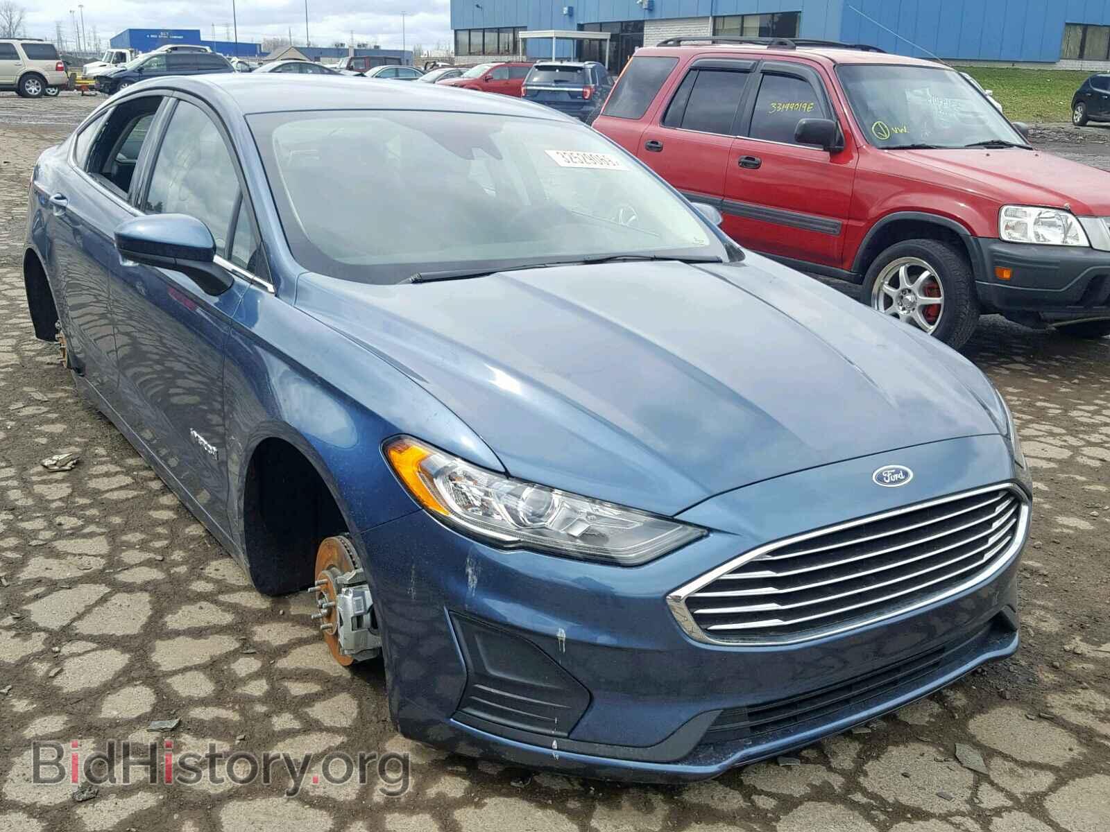 Фотография 3FA6P0LU7KR147560 - FORD FUSION SE 2019