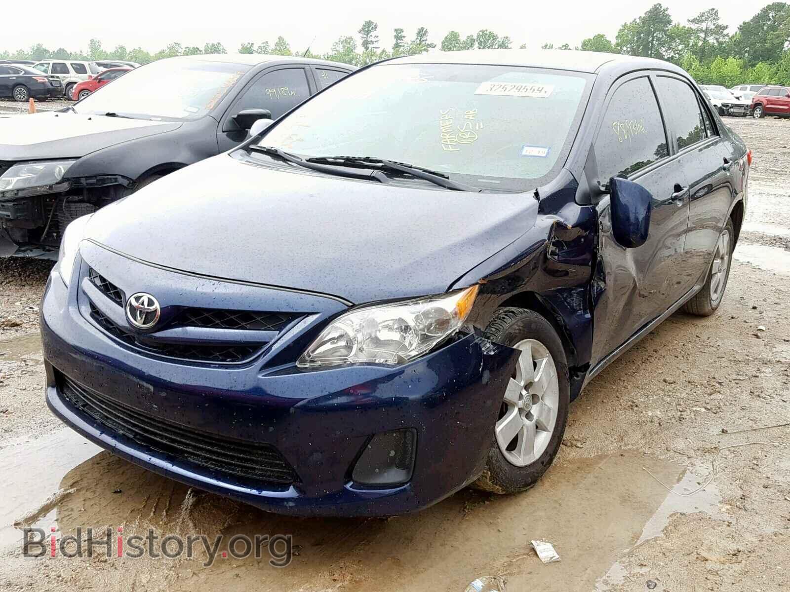 2011 TOYOTA COROLLA BA - VIN: 2T1BU4EE5BC754710 - Фото 2