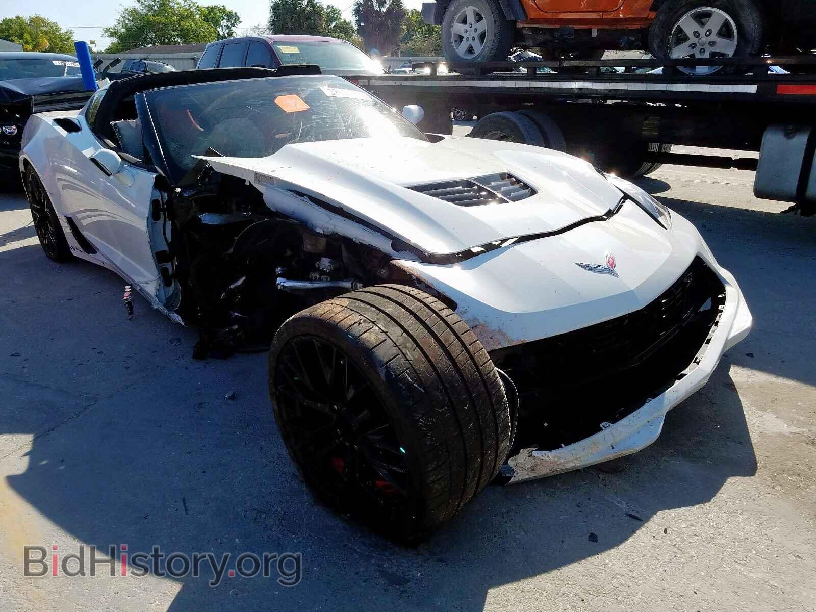 Photo 1G1YR2D69H5601739 - CHEVROLET CORVETTE 2017