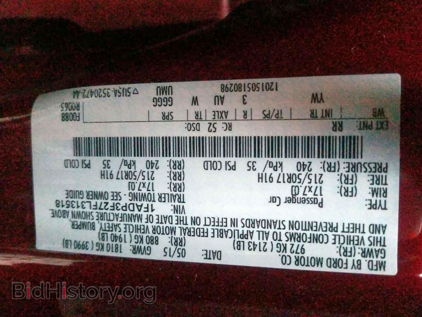 2015 FORD FOCUS - VIN: 1FADP3F27FL313518 - Photo 10