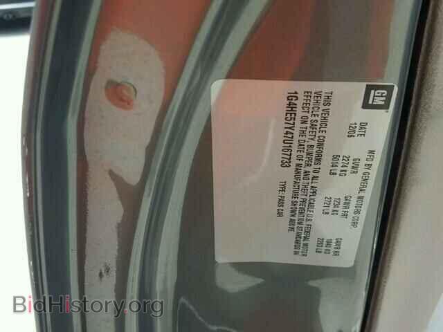2007 BUICK LUCERNE - VIN: 1G4HE57Y47U167733 - Фото 10
