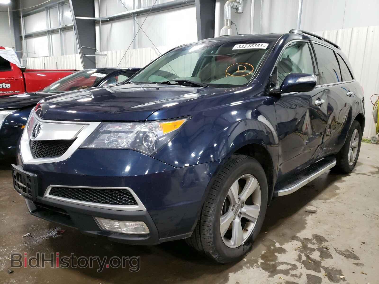 2011 ACURA MDX - VIN: 2HNYD2H66BH501950 - Фото 2