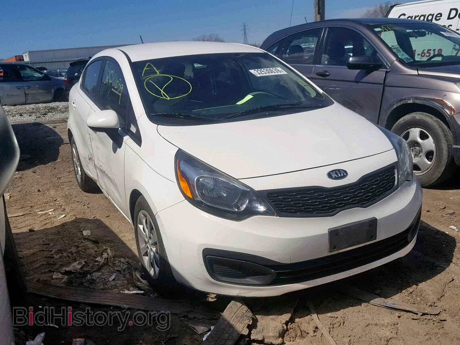 Фотография KNADM4A37E6395298 - KIA RIO 2014