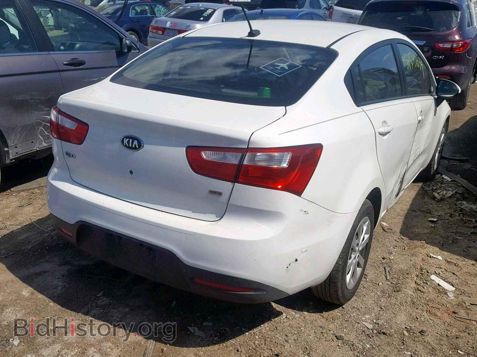 2014 KIA RIO - VIN: KNADM4A37E6395298 - Фото 4