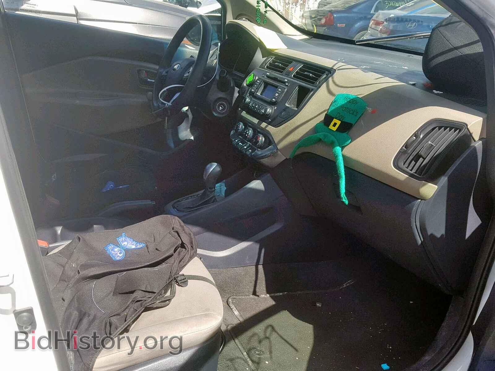 2014 KIA RIO - VIN: KNADM4A37E6395298 - Фото 5