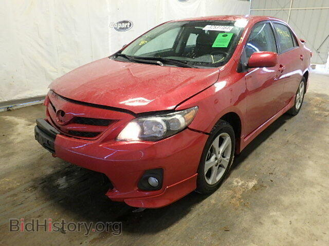 2011 TOYOTA COROLLA - VIN: 2T1BU4EEXBC676151 - Фото 2